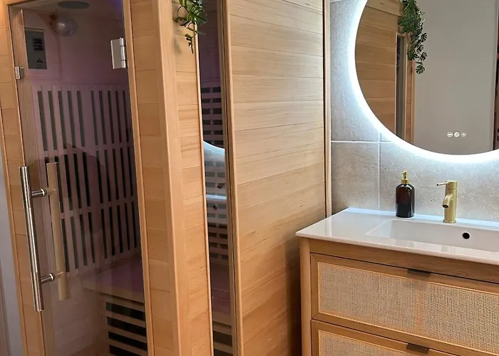 Bali Et Sauna Prive - Video Projecteur - Escapade Romantique-centre 아파트 카르카손